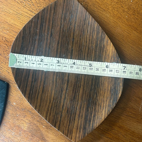 RARE Shigemichi Aomine Qty 4 Trays Vintage Teak Molded Bentwood Tray EUC - Picture 8 of 10